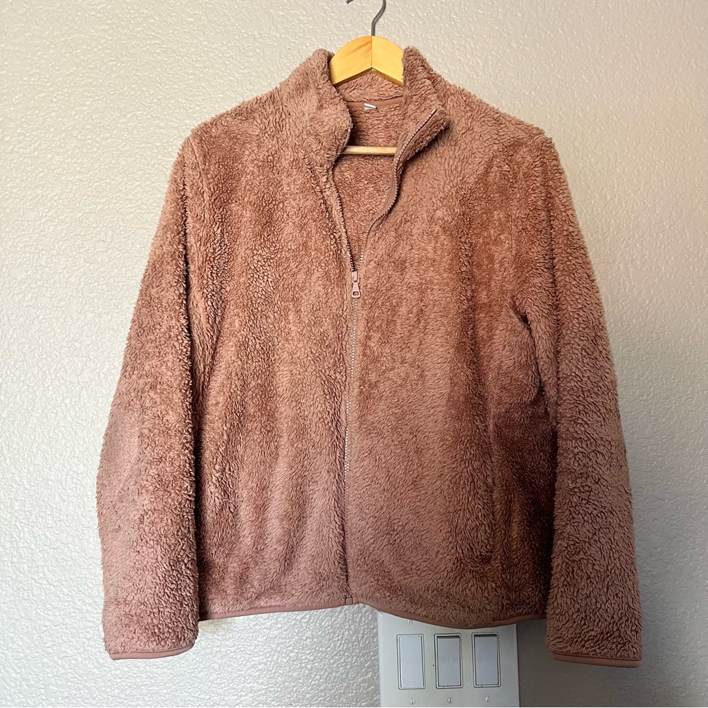 Uniqlo Furry Jacket Lightweight